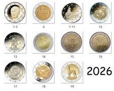 2 Euro 2026 Commemorativi -