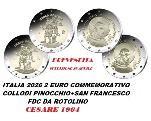 Italia 2026 euro - 2,