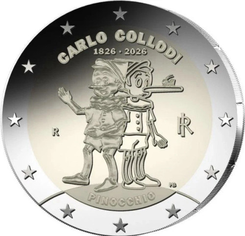 Euro commemorativi del - 2,