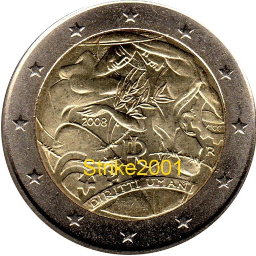 Euro commemorativo italia - 2,
