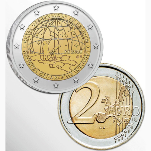 Euro commemorativo belgio - euro,