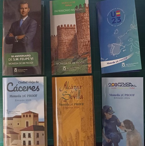 Euro commemorativi spagna - commemorativi,