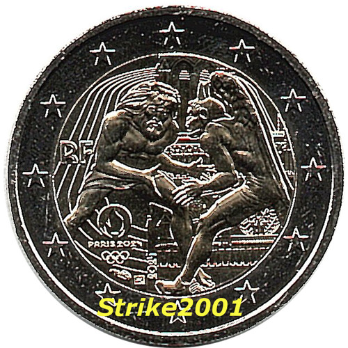 Euro commemorativo francia - 2,