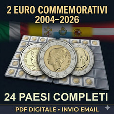 2 EURO Commemorativi Fogli