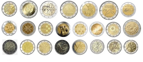 Euro commemorativi 2005 2026 - 2,
