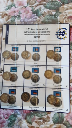 Raccolta completa euro - raccolta, 2