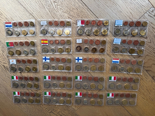 Serie monete cent - 8, 1