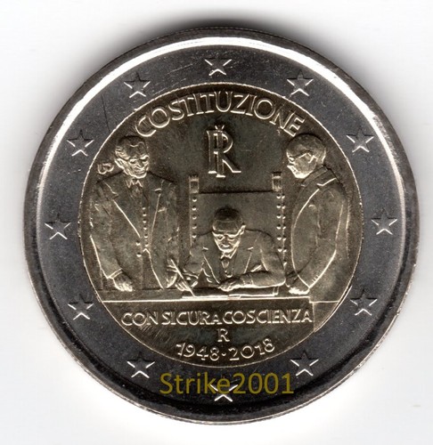 Euro commemorativo italia - commemorativo,