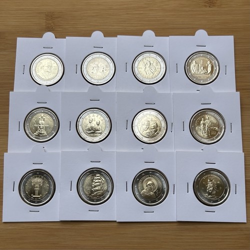 Lotto euro commemorativi - lotto, 2
